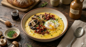“The Morning Harvest” Polenta Bowl