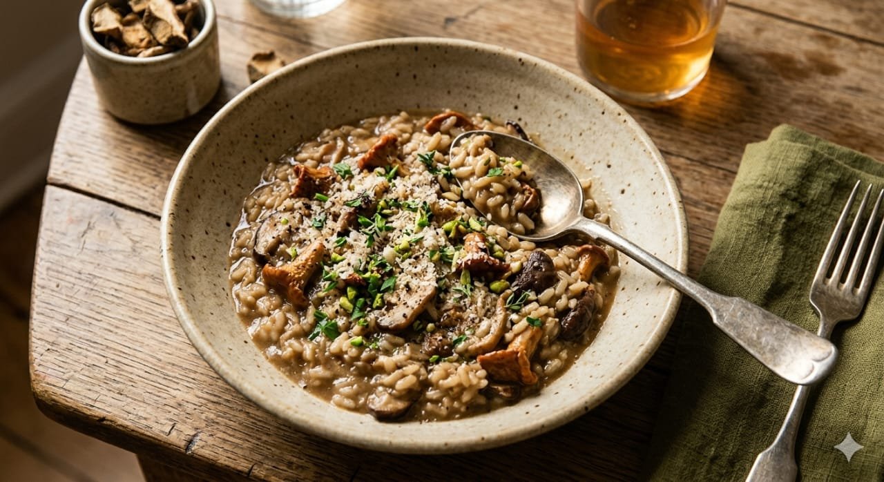 Wild Mushroom Risotto