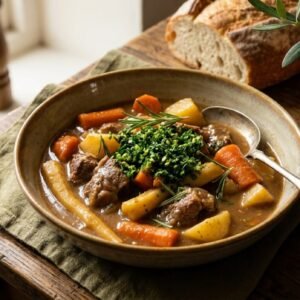 Hearty Farmhouse Lamb Stew